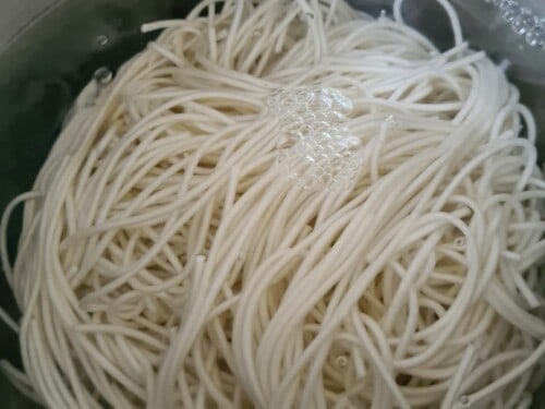 Brothless Dan Dan Noodles (汁なし坦々麺) | My Formosa Food