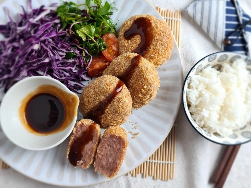 Baked Sausage Cutlets (Menchi Katsu) My Formosa Food