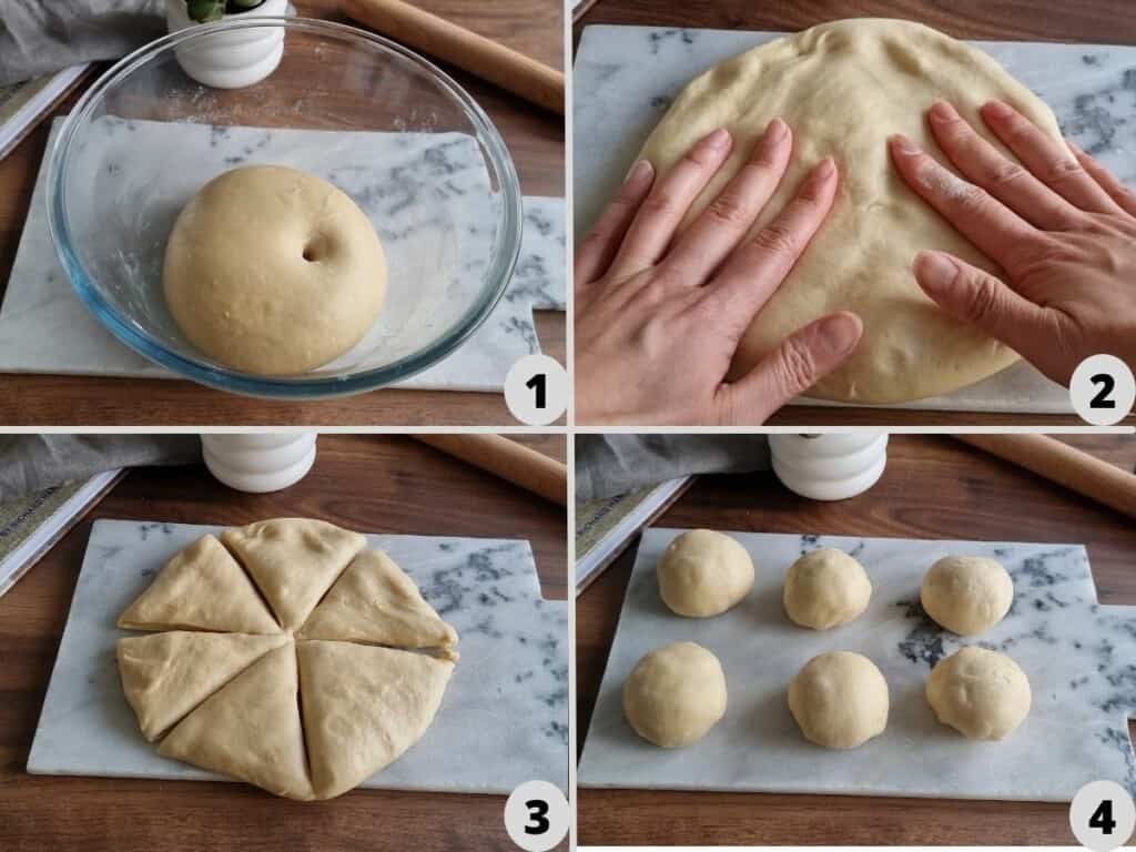 divice the dough