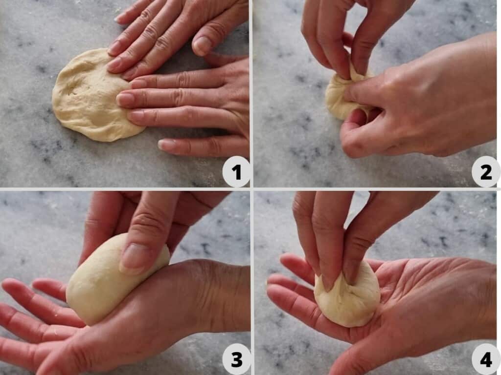Make dough into ball again