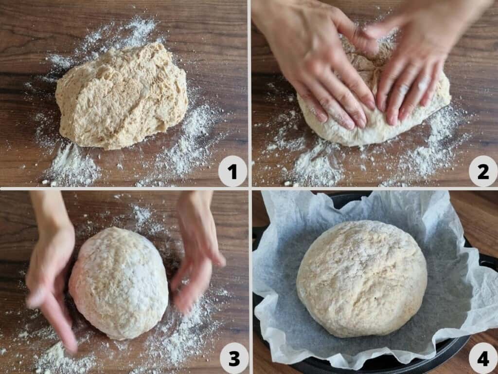 Roll the dough into a ball